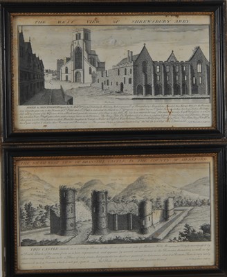 Lot 394 - After Samuel and Nathaniel Buck, Engraved Prospects of Shropshire and Hereford