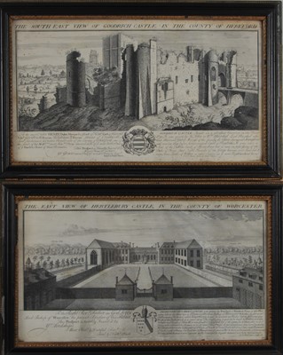 Lot 394 - After Samuel and Nathaniel Buck, Engraved Prospects of Shropshire and Hereford