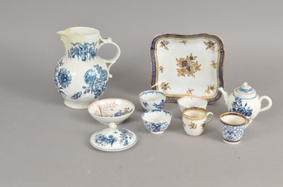Lot 283 - A collection of 18th century English porcelain