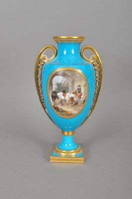 Lot 289 - A Minton porcelain vase, circa 1870