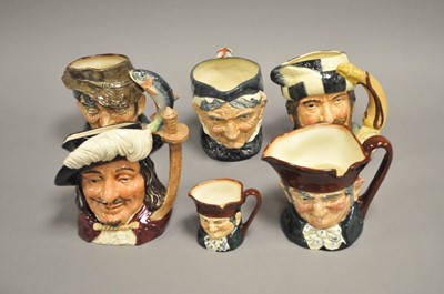 Lot 290 - A collection of Royal Doulton character jugs