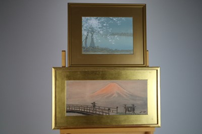 Lot 713 - A Pair of Oriental Watercolours