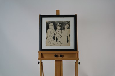 Lot 2 - Gabriel Coldefy (French 1911-1988), Three Nude Ladies