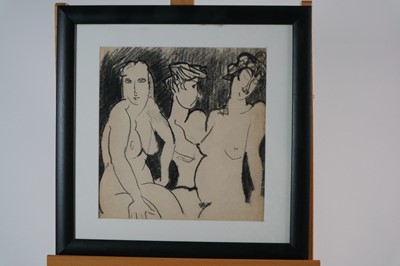 Lot 2 - Gabriel Coldefy (French 1911-1988), Three Nude Ladies