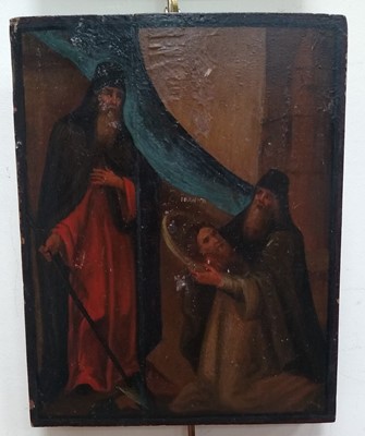 Lot 775 - Trio of Orthodox Religious Icon Paintings