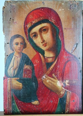 Lot 775 - Trio of Orthodox Religious Icon Paintings