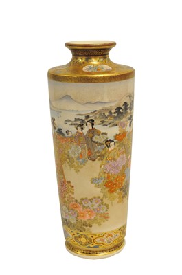 Lot 445 - A late 19th century tapering cylindrical...