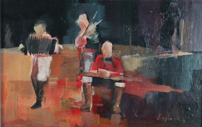 Lot 721 - Frederick John England (British, b.1939), Ukrainian Folk Band