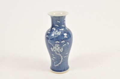 Lot 316 - A large Chinese blue and white porcelain vase,...
