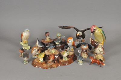 Lot 191 - A collection of Beswick models of birds