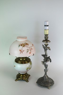 Lot 301 - Two decorative desk lamps.