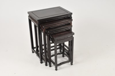 Lot 231 - A graduating nest of four early 20th century...