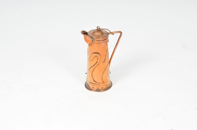 Lot 255 - A late 19th century copper Arts and Crafts...