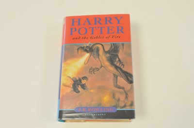 Lot 90 - ROWLING, J K, Harry Potter and the Goblet of...