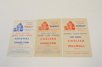 Lot 135 - WAR CUP FINALS (SOUTH) Arsenal v Chalton 1943;...