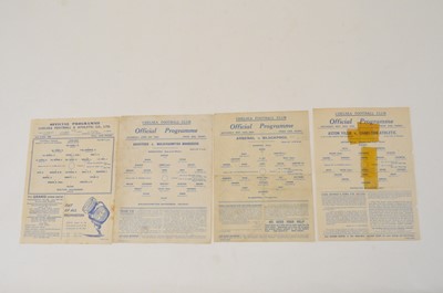 Lot 136 - NORTH v SOUTH CUP WINNERS, June 1945, Chelsea...