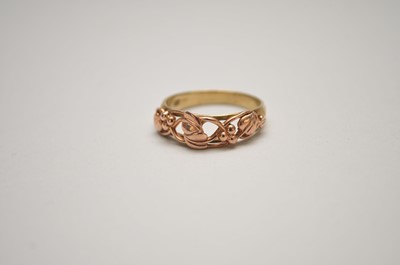 Lot 119 - A 9ct Clogau gold ring