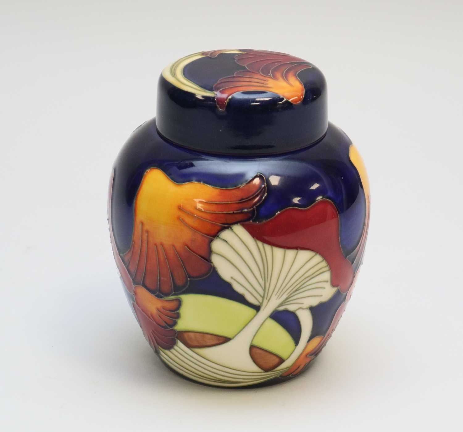 A Moorcroft ginger and jar and cover early...