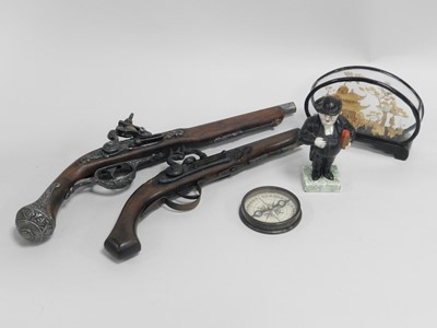 Lot 279 - A cold painted bronze figure of Mr Pickwick,...