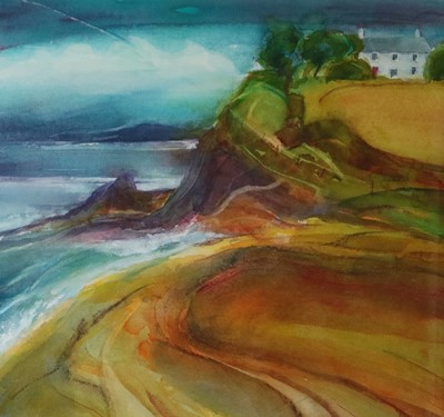 Lot 144 - Angela Scott (British Contemporary) Coastal Rhythms