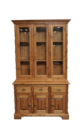 Lot 363 - A modern pale pine dresser, of diminutive...