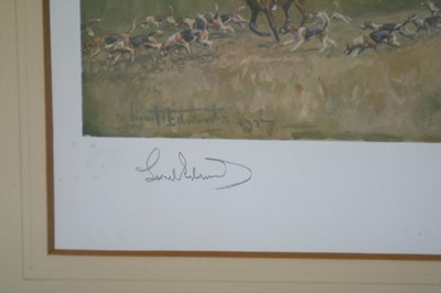 Lot 50 - After Lionel Edwards (British 1878-1966), Hunting Print