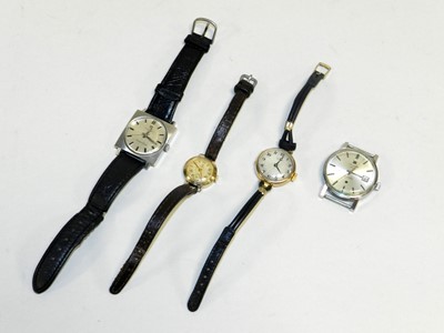 Lot 193 - A collection of four wristwatches