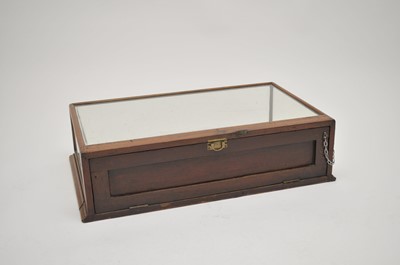 Lot 347 - A small early 20th century mahogany framed...
