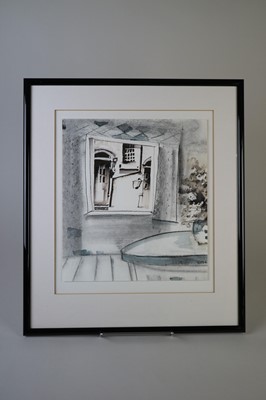 Lot 22 - Sue Howells RWS (British Contemporary), Inside Looking Out, Paramont Cafe