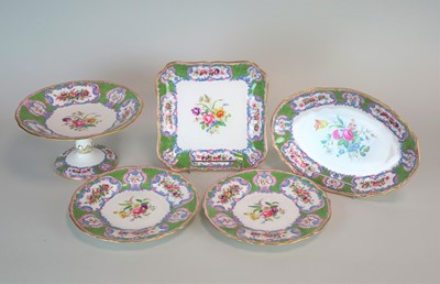 Lot 172 - A Spode Copeland dessert service