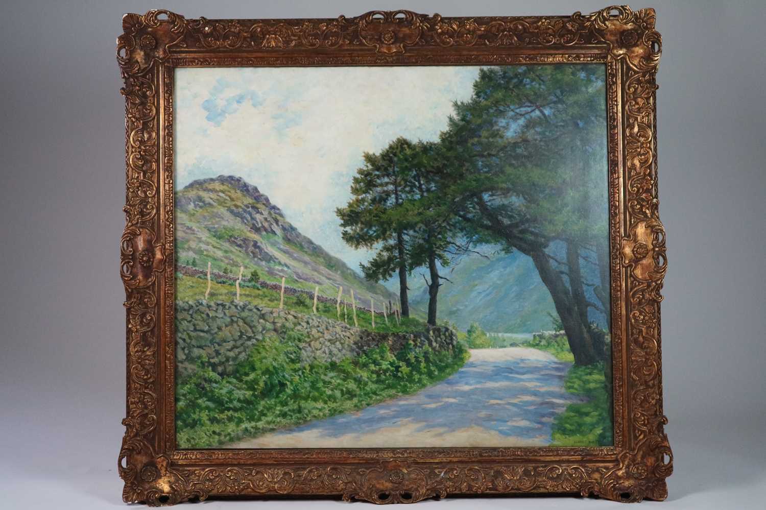 Lot 64 - E.H. Home Bruce (Ex. 1919-1939), Landscape of a Tree-Lined Track