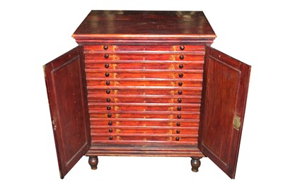 Lot 402 - A Victorian mahogany collector's or specimen...