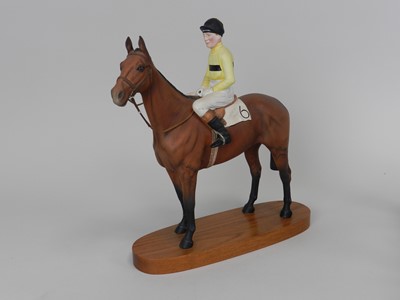 Lot 268 - Beswick Connoisseur Horse 'Arkle - Pat Taaffe Up'