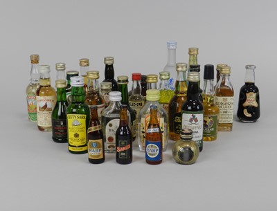 Lot 403 - A quantity of miniatures including whisky and...