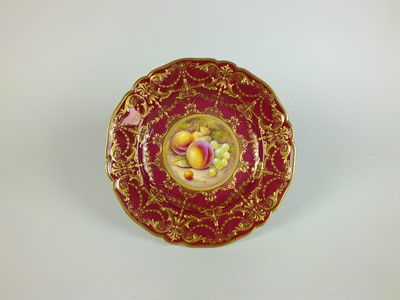 Lot 296 - Royal Worcester cabinet plate