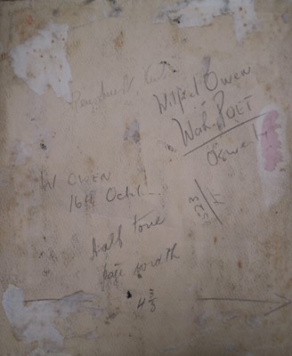 Lot 232 - Wilfred Owen (British 1893-1918) Watercolour of Oswestry