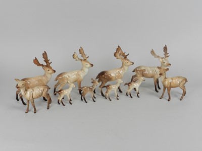 Lot 239 - A collection of Beswick deer