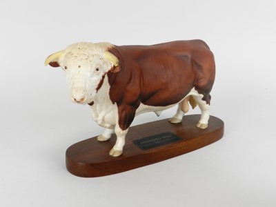 Lot 241 - Beswick Connoisseur 'Hereford Bull'