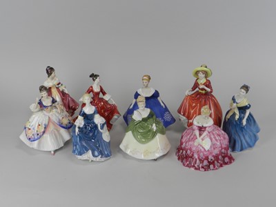 Lot 243 - A collection of twenty-one Royal Doulton ladies