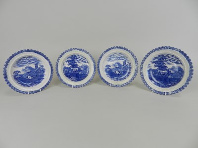 Lot 168 - Twelve Adams blue and white plates