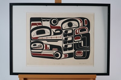 Lot 125 - Bruce Alfred (Canadian Kwakwaka'wakw Contemporary) Wolf, Mosquito, Octopus