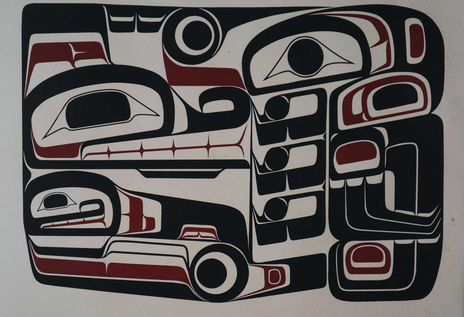 Lot 125 - Bruce Alfred (Canadian Kwakwaka'wakw Contemporary) Wolf, Mosquito, Octopus