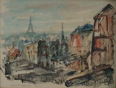 Lot 31 - Gerard Nyland (Dutch 20th Century), Paris