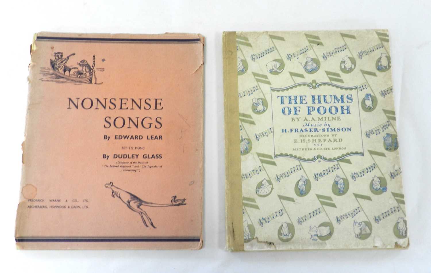 Lot 40 - MILNE, A A, The Hums of Pooh, music by H...