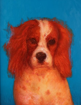 Lot 114 - Denby Sweeting (British 1936-2020) Portrait of a Spaniel