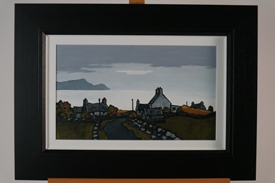 Lot 147 - David Barnes (Welsh Contemporary) Towards Holy Island