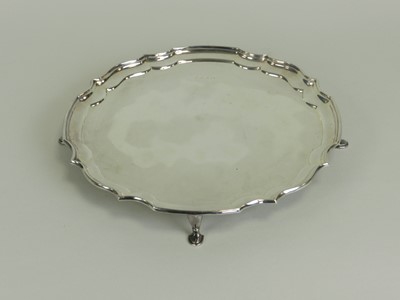 Lot 90 - An Elizabeth II silver salver