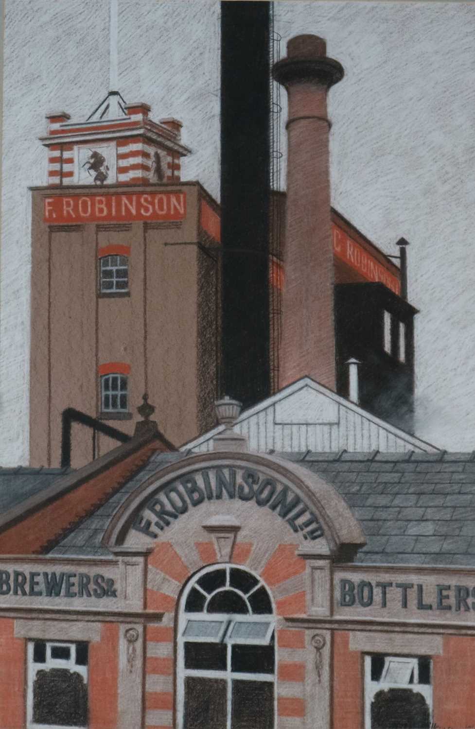 Lot 69 - Nick Wilkinson (British school, 20th century) F Robinson Ltd, Brewers and Bottlers