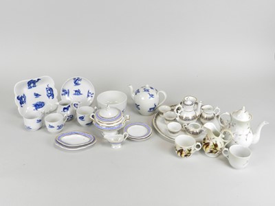 Lot 214 - Copeland Spode child's tea service, child's dinner service and two further services