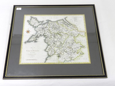 Lot 90 - CARY, John, A Map of North Wales from the Best...